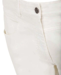 Pantalon Blanc 7/8ème Femme -Terre De Marins prod 7263 7 8eme blanc optique ciona 666x812 fc7ea0111e0b