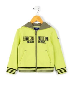 Veste à Capuche Vert Citron Garçon -Terre De Marins prod 7281 veste ml vert citron jovic 666x812 fc7ea0111e0b