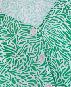 Robe Verte Femme -Terre De Marins prod 7575 robe mc imprime vert paro 666x812 fc7ea0111e0b