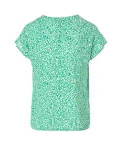 Blouse Verte Imprimé Femme -Terre De Marins prod 7578 blouse mc imprime vert osblo 666x812 fc7ea0111e0b