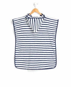 Poncho De Bain Rayé Enfant -Terre De Marins prod 7623 poncho de bain raye ycap 666x812 fc7ea0111e0b