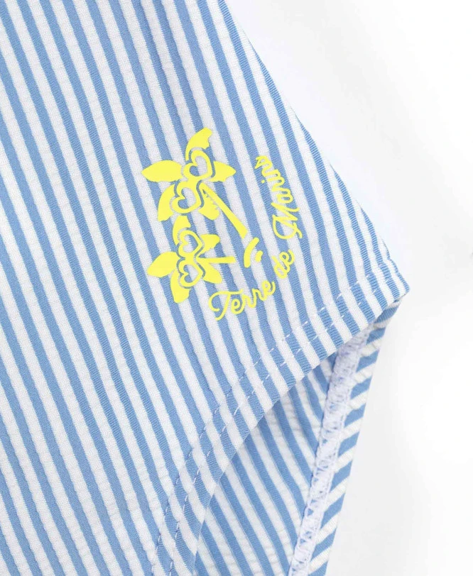 Maillot De Bain Rayé 1 Pièce Fille 4 Maillot De Bain Rayé 1 Pièce Fille – Image 2