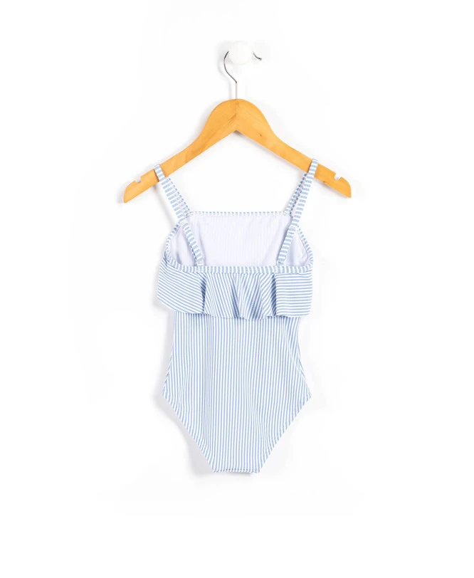 Maillot De Bain Rayé 1 Pièce Fille 5 Maillot De Bain Rayé 1 Pièce Fille – Image 3