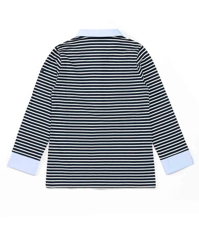 Polo Manches 3/4 Effet 2 En 1 Femme 6 Polo Manches 3/4 Effet 2 En 1 Femme – Image 4