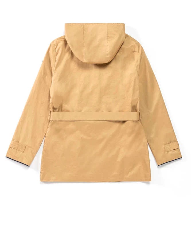 Trench Camel Femme Avec Ceinture à Nouer 3 Trench Camel Femme Avec Ceinture à Nouer – Image 2