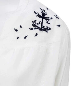 Chemise Blanche Femme Avec Broderie -Terre De Marins prod 7717 chemise chemisier mc blanc optique evoe 666x812 fc7ea0111e0b