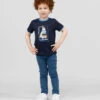 T-shirt Garçon Col Rond Bleu Marine -Terre De Marins prod 7785 tee shirt mc indigo axul 666x812 fc7ea0111e0b