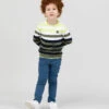 Pull Marin Rayé Vert Garçon 2 Pull Marin Rayé Vert Garçon -Terre De Marins prod 7793 pull raye multicolore homar 666x812 fc7ea0111e0b