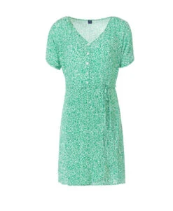 Robe Verte Femme -Terre De Marins prod 7826 robe mc imprime vert paro 666x812 fc7ea0111e0b