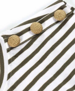 Robe Marinière été Kaki Femme -Terre De Marins prod 7903 robe mc fond grege raye kaki ronron 666x812 fc7ea0111e0b