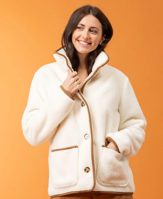 Veste Polaire Grège Femme 3 Veste Polaire Grège Femme