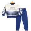 Ensemble Jogging Bleu Enfant Pull + Pantalon 1 Ensemble Jogging Bleu Enfant Pull + Pantalon -Terre De Marins prod 8101 pantalon haut bleu vif warrant 666x812 fc7ea0111e0b
