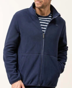 Polaire Zippée Bleu Marine Homme -Terre De Marins prod 8140 veste ml indigo victor 666x812 fc7ea0111e0b