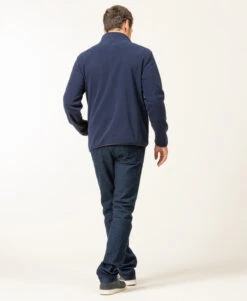 Polaire Zippée Bleu Marine Homme -Terre De Marins prod 8142 veste ml indigo victor 666x812 fc7ea0111e0b