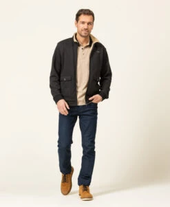 Veste Noir En Molleton Homme -Terre De Marins prod 8172 veste ml noir vesma 666x812 fc7ea0111e0b