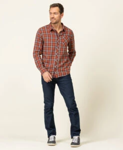 Chemise Rouille à Carreaux Homme 10 Chemise Rouille à Carreaux Homme -Terre De Marins prod 8182 chemise chemisier ml carreaux rouille caromu 666x812 fc7ea0111e0b