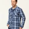 Veste Surchemise à Carreaux Homme -Terre De Marins prod 8235 veste ml carreaux bleu jarrot 666x812 fc7ea0111e0b