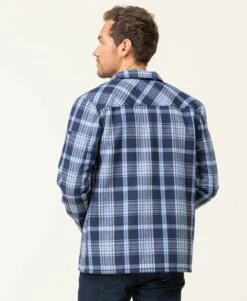 Veste Surchemise à Carreaux Homme -Terre De Marins prod 8236 veste ml carreaux bleu jarrot 666x812 fc7ea0111e0b