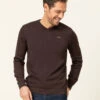 Pull Marron Homme Col V -Terre De Marins prod 8258 pull chocolat kariba 666x812 fc7ea0111e0b