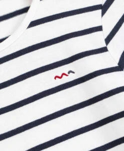 Marinière Authentique Enfant 7 Marinière Authentique Enfant -Terre De Marins prod 8270 mariniere ml fond blanc raye indigo ecofil 666x812 fc7ea0111e0b