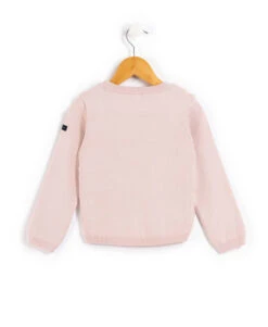 Pull Sherpa Rose Fille -Terre De Marins prod 8336 pull rose kalina 666x812 fc7ea0111e0b