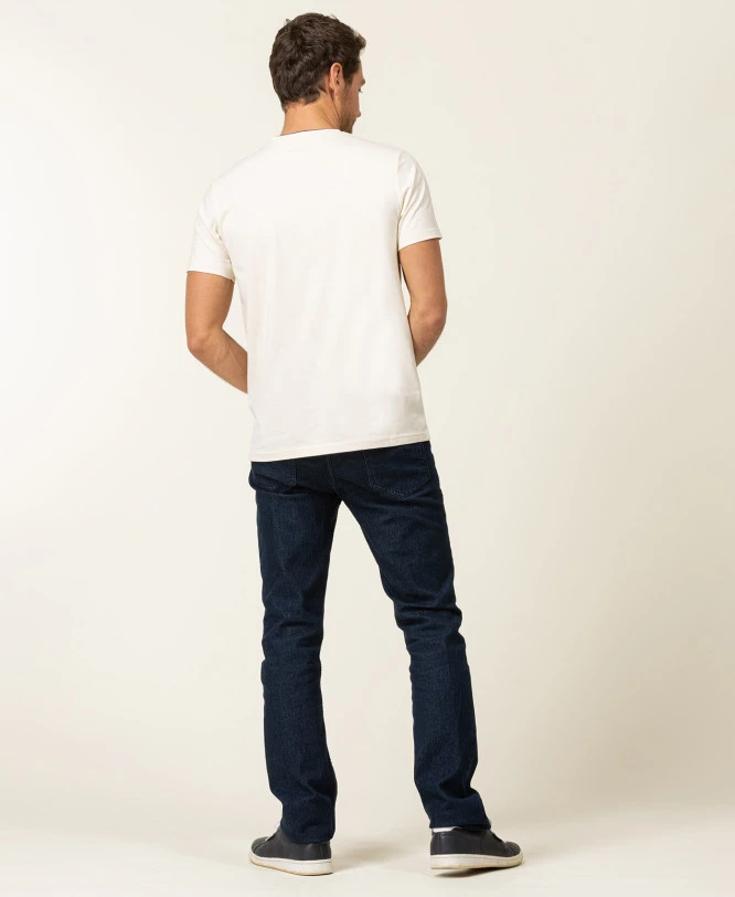 T-shirt Manches Courtes Grège Homme 7 T-shirt Manches Courtes Grège Homme – Image 5