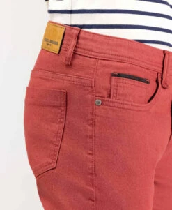 Pantalon Rouge Délavé Homme -Terre De Marins prod 8518 pantalon rouge delave elino 666x812 fc7ea0111e0b