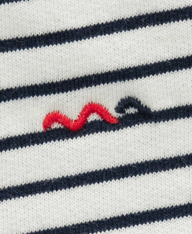 Veste Rayé à Capuche Bébé 5 Veste Rayé à Capuche Bébé – Image 3