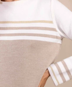Pull Beige Femme Made In France Kolette -Terre De Marins prod 8580 pull beige kolette 666x812 fc7ea0111e0b