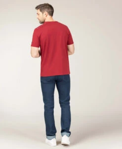 T-shirt Rouge Grenat Col Rond Homme -Terre De Marins prod 8596 tee shirt mc grenat tapor 666x812 fc7ea0111e0b