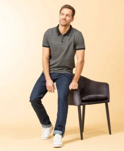 Polo Gris Chiné Homme -Terre De Marins prod 8796 polo mc gris chine ojak 666x812 fc7ea0111e0b