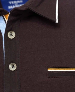 POLO ML CHOCOLAT DORGON -Terre De Marins prod 8843 polo ml chocolat dorgon 666x812 fc7ea0111e0b