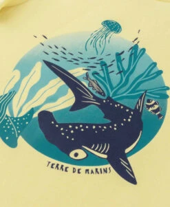 T-shirt Garçon Jaune Imprimé -Terre De Marins prod 8929 tee shirt mc jaune vanille timothe 666x812 fc7ea0111e0b