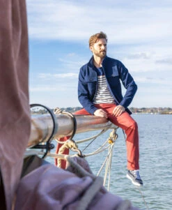 Veste Bleu Marine Homme En Maille Feutrée -Terre De Marins prod 9007 veste ml indigo veritage 666x812 fc7ea0111e0b