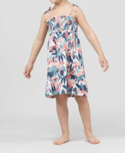 Robe Fleurie Sans Manches Fille -Terre De Marins prod 9022 robe ssm imprime fond rose pariya 666x812 fc7ea0111e0b