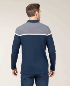 Polo Manches Longues Bleu Marine Homme -Terre De Marins prod 9039 polo ml indigo ojari 666x812 fc7ea0111e0b