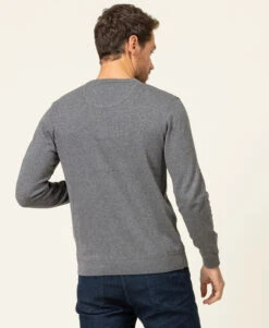 Pull Gris Homme -Terre De Marins prod 9067 pull gris chine fonce kariba 666x812 fc7ea0111e0b
