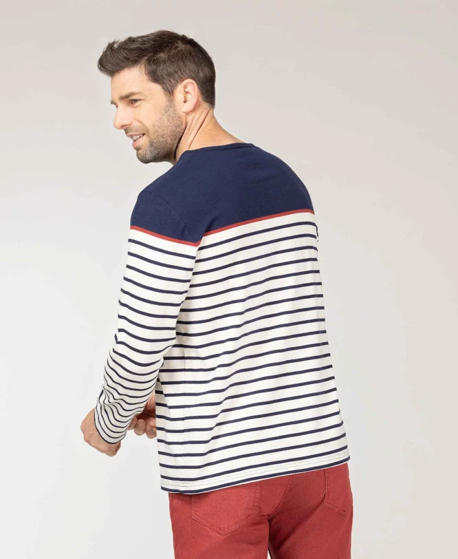 Mrinièe Homme Grège/bleu Marine 4 Mrinièe Homme Grège/bleu Marine – Image 2