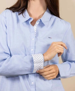 Chemise Femme Manches Longues Bleu Ciel 7 Chemise Femme Manches Longues Bleu Ciel -Terre De Marins prod 9127 chemise chemisier ml bleu ciel carlina 666x812 fc7ea0111e0b