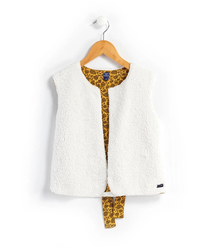 Gilet Sans Manches Moumoute Fille 3 Gilet Sans Manches Moumoute Fille