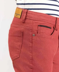 Pantalon Rouge Délavé Homme -Terre De Marins prod 9203 pantalon rouge delave elino 666x812 fc7ea0111e0b