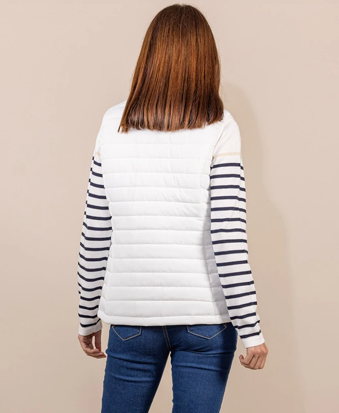 Doudoune Sans Manches Blanche Femme 4 Doudoune Sans Manches Blanche Femme – Image 2