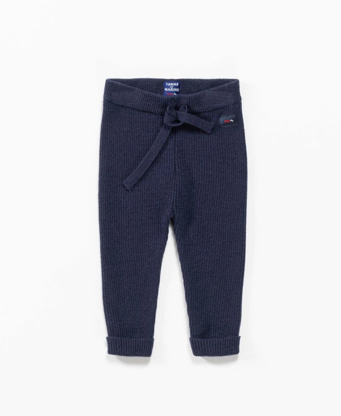Legging Long Bleu Marine Bébé 3 Legging Long Bleu Marine Bébé