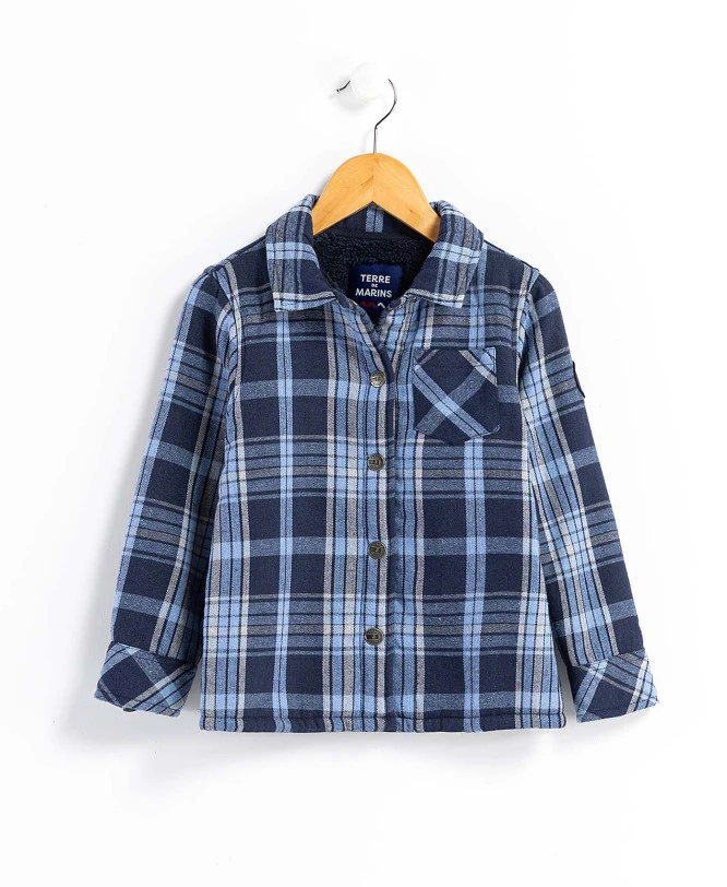 Veste Surchemise à Carreaux Garçon 3 Veste Surchemise à Carreaux Garçon