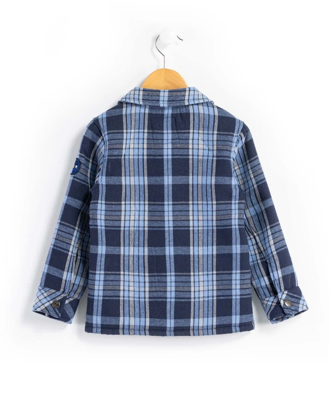 Veste Surchemise à Carreaux Garçon 4 Veste Surchemise à Carreaux Garçon – Image 2