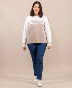 Pull Beige Femme Made In France Kolette -Terre De Marins prod 9292 pull beige kolette 666x812 fc7ea0111e0b