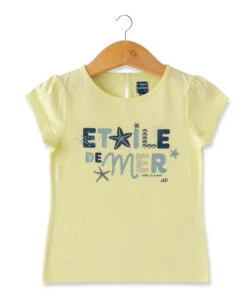 T-Shirt Jaune Fille
