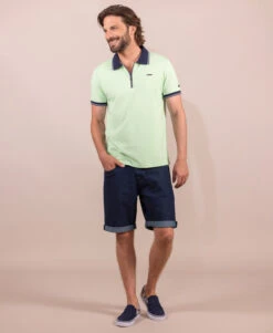 Polo Vert Pistache Homme -Terre De Marins prod 9356 polo mc vert pistache octavien 666x812 fc7ea0111e0b