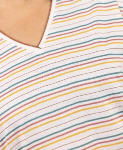 T-shirt Rayé Fils Métallisés Femme 7 T-shirt Rayé Fils Métallisés Femme -Terre De Marins prod 9379 tee shirt mc raye multicolore tabe 666x812 fc7ea0111e0b