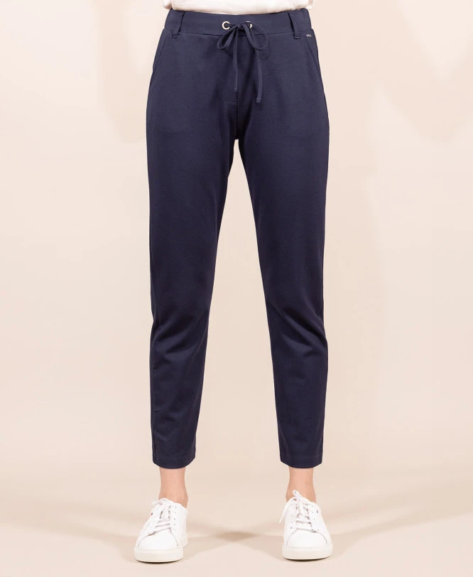 Pantalon Milano Bleu Marine Femme 3 Pantalon Milano Bleu Marine Femme